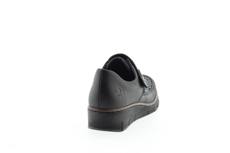 RIEKER Schoen Zwart Dames (537C0-00 - ) - Schoenen Slaets