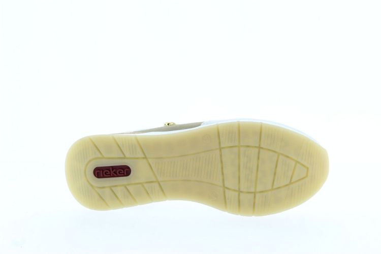 RIEKER Sneaker Wit Dames (58902-80 - ) - Schoenen Slaets