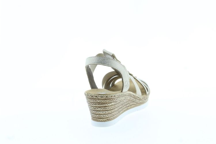 RIEKER Sandaal Beige Dames (619B2-60 - ) - Schoenen Slaets