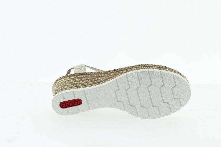 RIEKER Sandaal Beige Dames (619B2-60 - ) - Schoenen Slaets