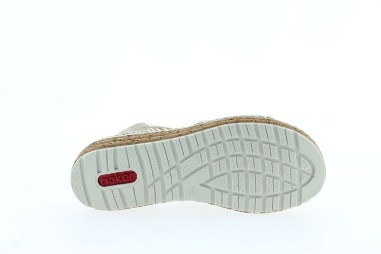 RIEKER Sandaal Beige Dames (62741-60 - ) - Schoenen Slaets