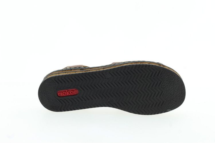 RIEKER Sandaal COGNAC Dames (62918-22 - ) - Schoenen Slaets
