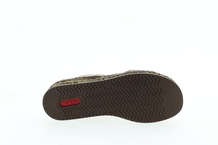 RIEKER Aansteker Beige Dames (62936-60 - ) - Schoenen Slaets