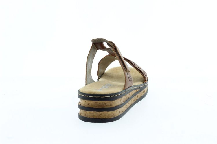 RIEKER Aansteker BRUIN Dames (629K9-24 - ) - Schoenen Slaets