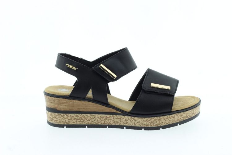 RIEKER Sandaal Zwart