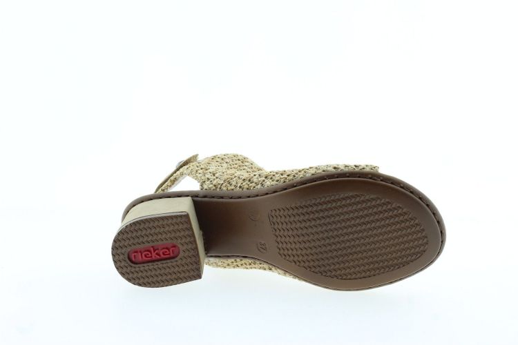 RIEKER Sandaal Beige Dames (64670-60 - ) - Schoenen Slaets