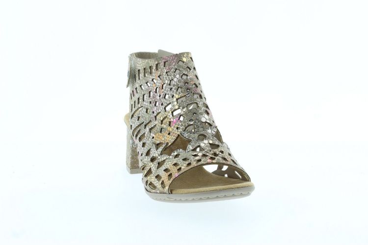 RIEKER Sandaal GOUD Dames (64780-90 - ) - Schoenen Slaets