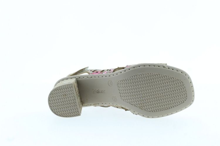 RIEKER Sandaal GOUD Dames (64780-90 - ) - Schoenen Slaets