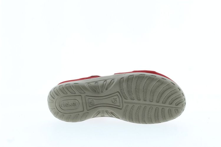 RIEKER Sandaal ROOD Dames (64870-33 - ) - Schoenen Slaets