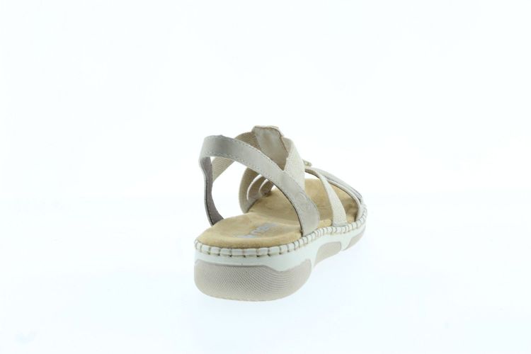 RIEKER Sandaal Beige Dames (66201-62 - ) - Schoenen Slaets
