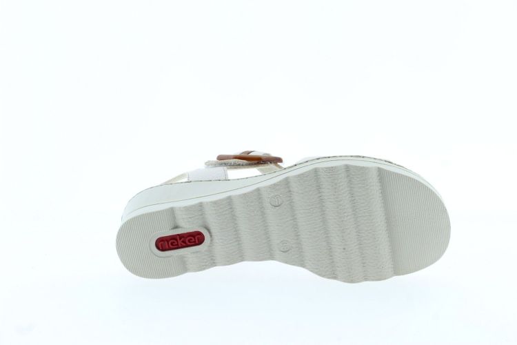 RIEKER Sandaal Beige Dames (67476-91 - ) - Schoenen Slaets