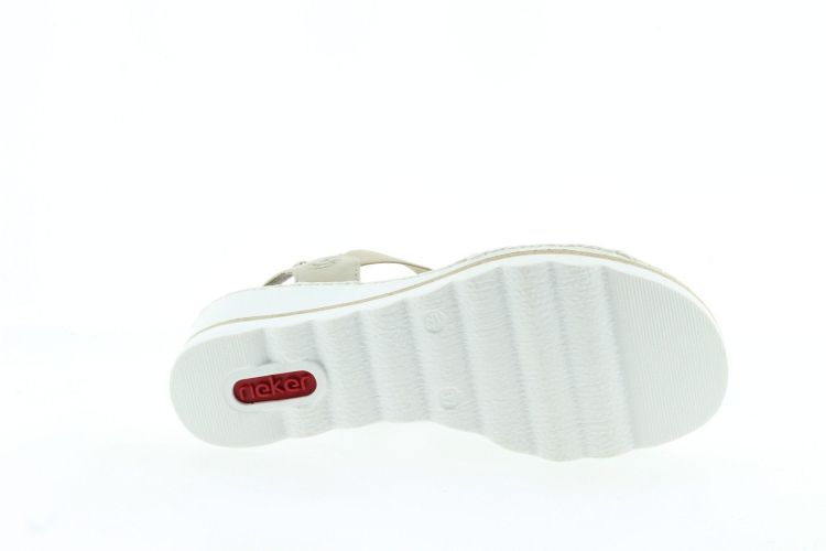 RIEKER Sandaal Beige Dames (67498-62 - ) - Schoenen Slaets