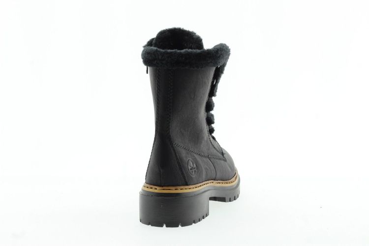 RIEKER Bottine Zwart Dames (72625-00 - ) - Schoenen Slaets