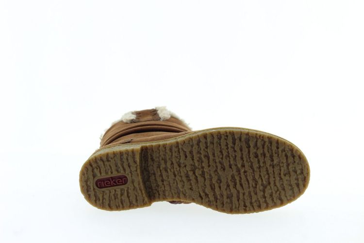 RIEKER Enkellaars BRUIN Dames (73562-24 - ) - Schoenen Slaets
