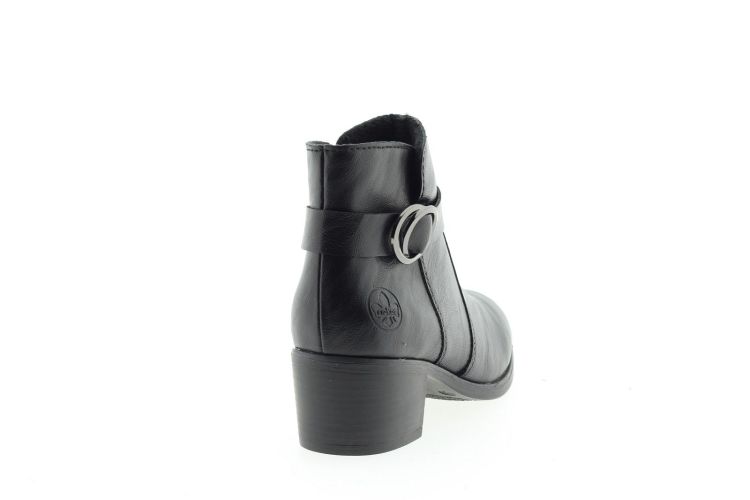 RIEKER Enkellaars Zwart Dames (73975-00 - ) - Schoenen Slaets
