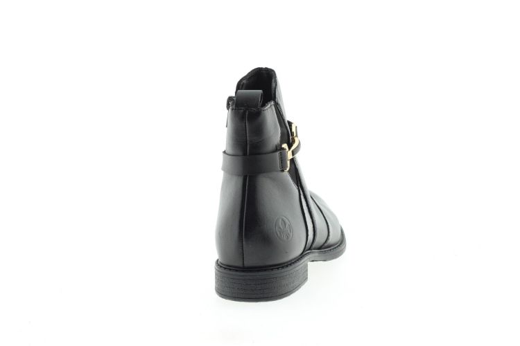 RIEKER Enkellaars Zwart Dames (74856-00 - ) - Schoenen Slaets