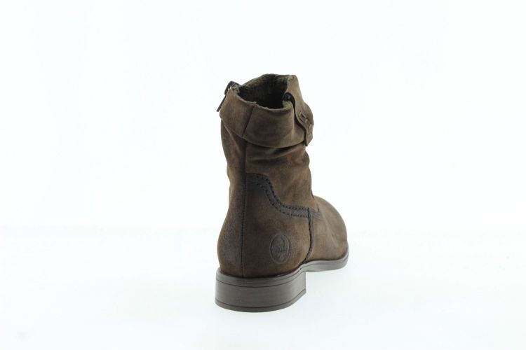 RIEKER Enkellaars BRUIN Dames (77042-25 - ) - Schoenen Slaets