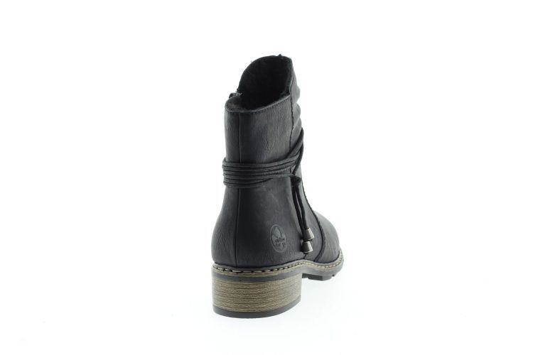 RIEKER Enkellaars Zwart Dames (77263-00 - ) - Schoenen Slaets