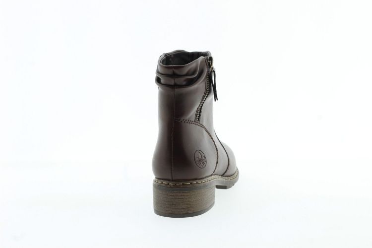 RIEKER Enkellaars BRUIN Dames (77281-25 - ) - Schoenen Slaets