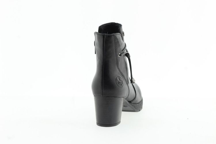 RIEKER Enkellaars Zwart Dames (77667-00 - ) - Schoenen Slaets