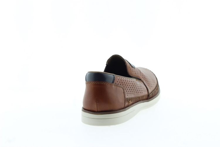 RIEKER Moccasin COGNAC Heren (B2356-24 - ) - Schoenen Slaets