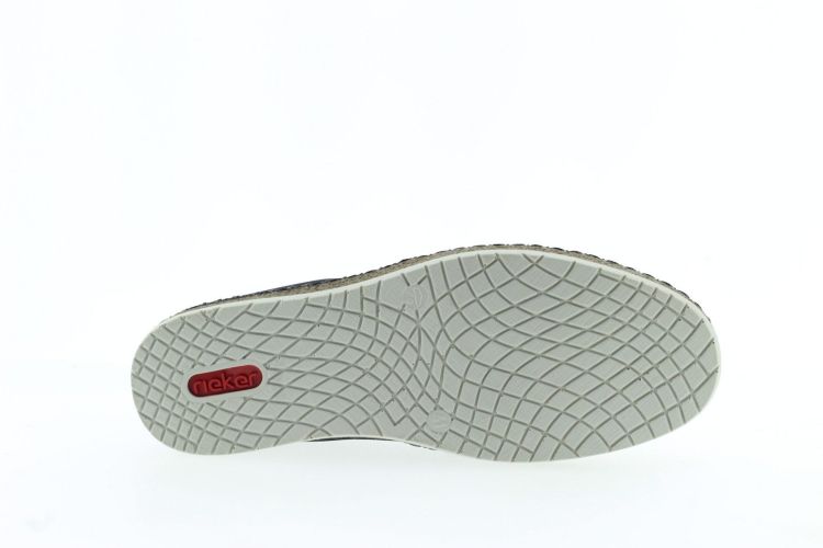 RIEKER Moccasin Blauw Heren (B5265-14 - ) - Schoenen Slaets