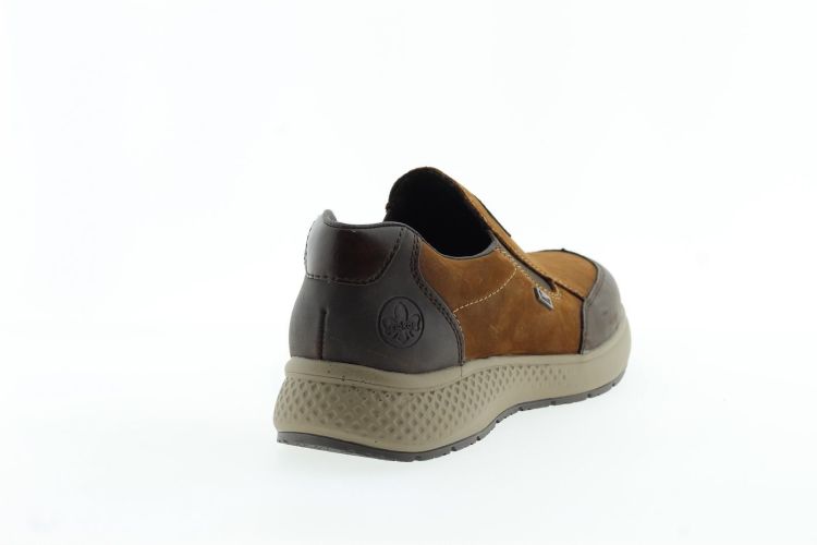 RIEKER Moccasin BRUIN Heren (B7654-22 - ) - Schoenen Slaets