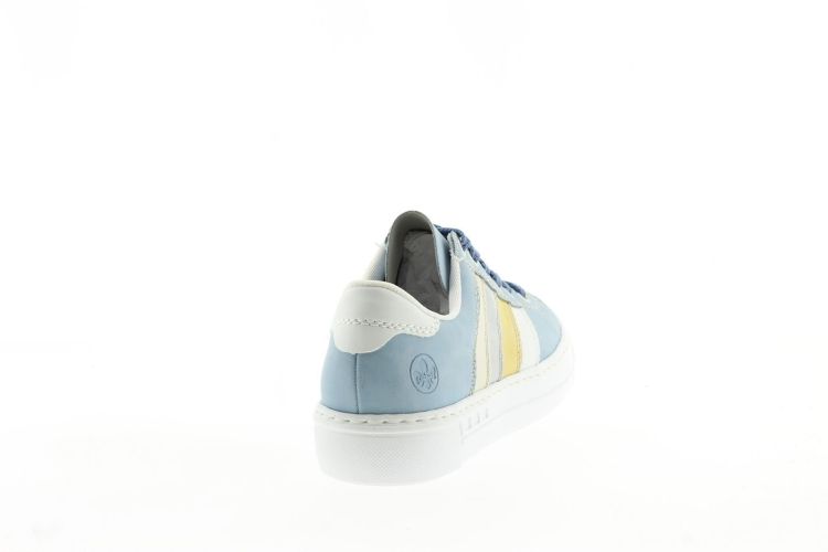 RIEKER Sneaker Blauw Dames (L8802-10 - ) - Schoenen Slaets