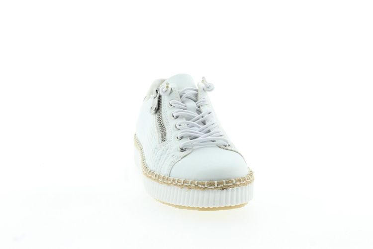 RIEKER Sneaker Wit Dames (M2940-80 - ) - Schoenen Slaets