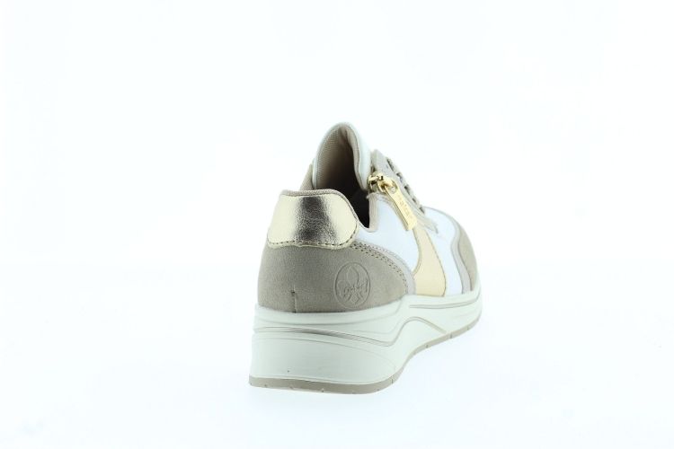RIEKER Sneaker Wit Dames (N9504-80 - ) - Schoenen Slaets