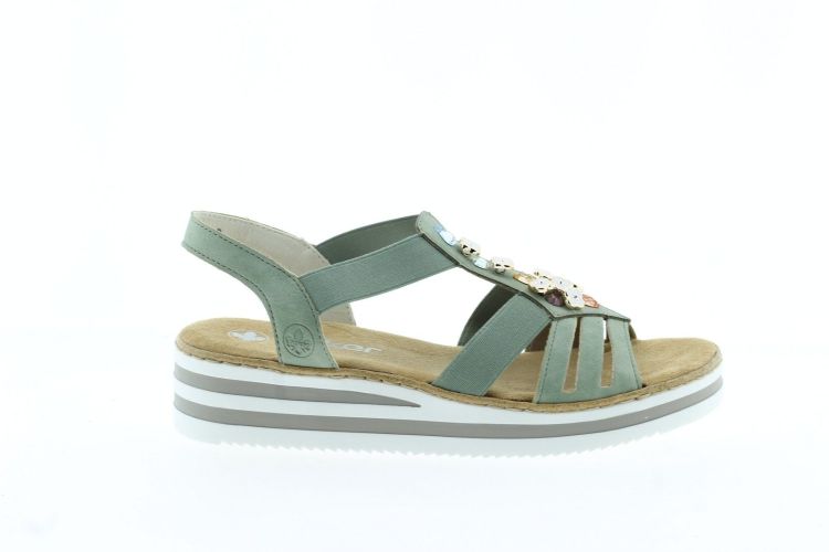RIEKER Sandaal GROEN