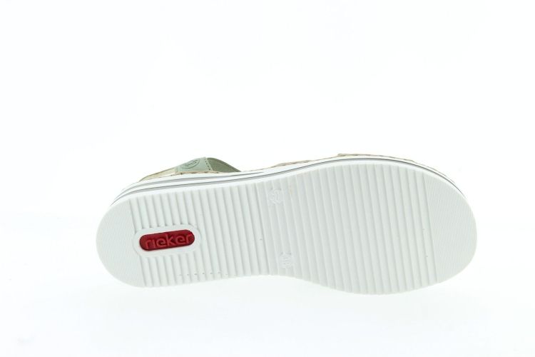 RIEKER Sandaal GROEN Dames (V0245-52 - ) - Schoenen Slaets