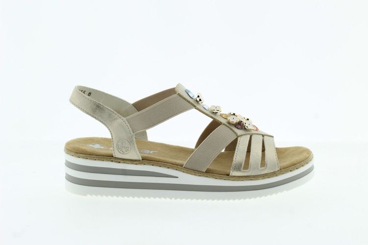 RIEKER Sandaal Beige