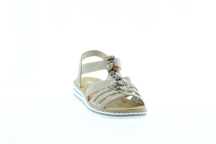 RIEKER Sandaal Beige Dames (V0649-62 - ) - Schoenen Slaets