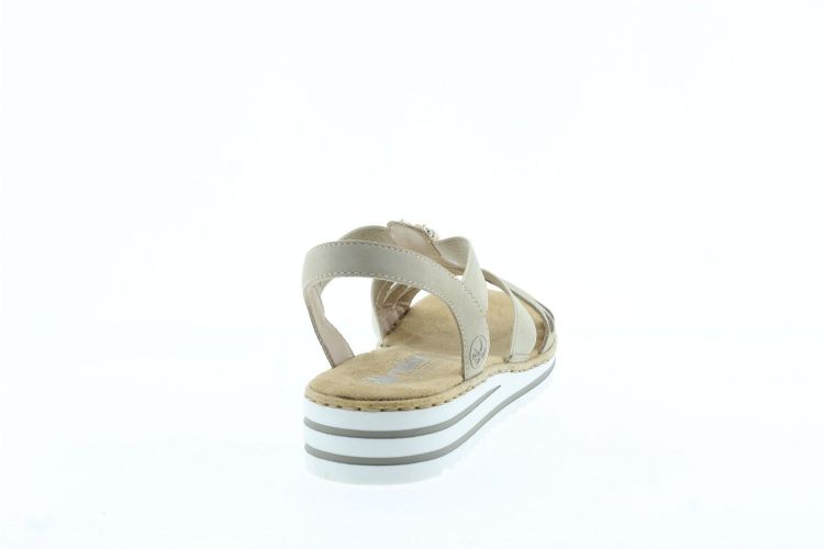RIEKER Sandaal Beige Dames (V0649-62 - ) - Schoenen Slaets