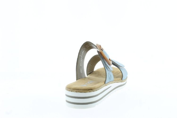 RIEKER Aansteker Blauw Dames (V0692-10 - ) - Schoenen Slaets