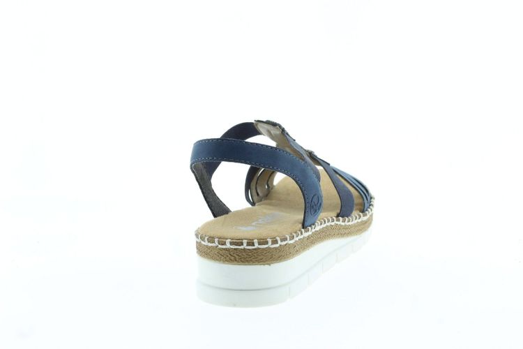 RIEKER Sandaal Blauw Dames (V1206-14 - ) - Schoenen Slaets