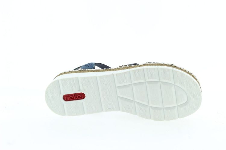 RIEKER Sandaal Blauw Dames (V1206-14 - ) - Schoenen Slaets