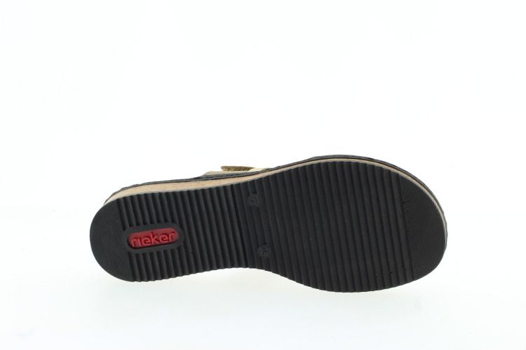 RIEKER Aansteker Beige Dames (V3652-62 - ) - Schoenen Slaets