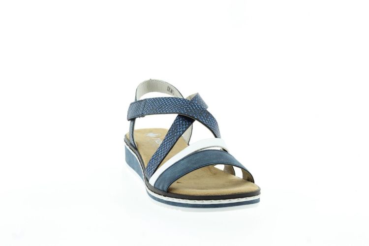 RIEKER Sandaal Blauw Dames (V3663-14 - ) - Schoenen Slaets