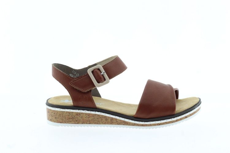 RIEKER Sandaal BRUIN