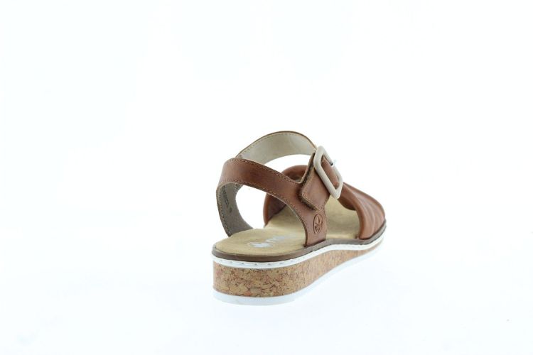 RIEKER Sandaal COGNAC Dames (V3691-22 - ) - Schoenen Slaets