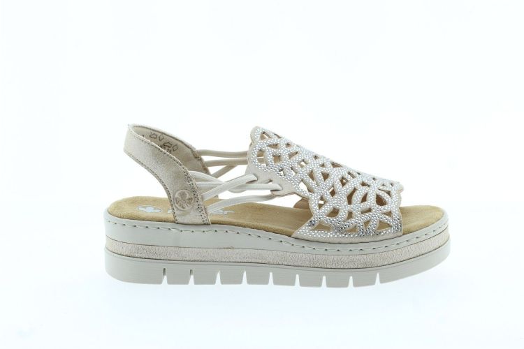 RIEKER Sandaal Beige
