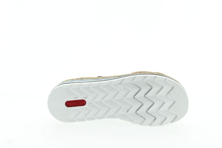 RIEKER Aansteker Blauw Dames (V7986-12 - ) - Schoenen Slaets