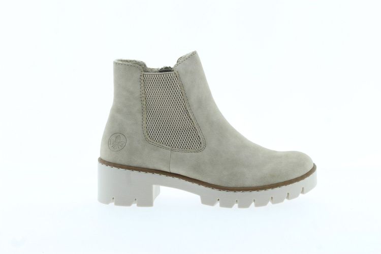 RIEKER Enkellaars Beige RIEKER Enkellaars Beige