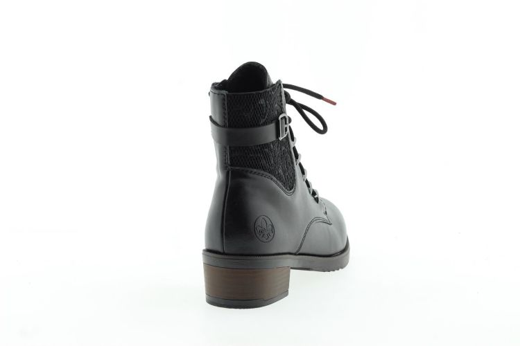 RIEKER Bottine Zwart Dames (Y0500-00 - ) - Schoenen Slaets