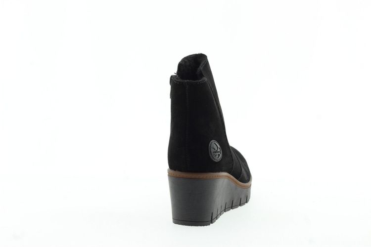 RIEKER Enkellaars Zwart Dames (Y5065-00 - ) - Schoenen Slaets