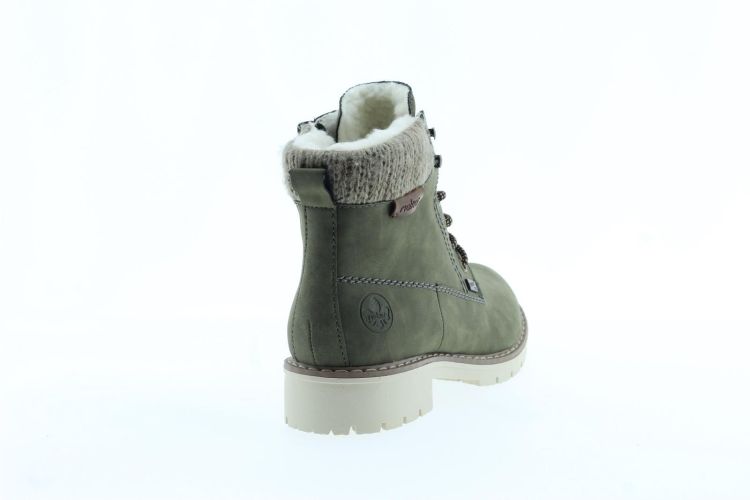 RIEKER Bottine GROEN Dames (Y9118-54 - ) - Schoenen Slaets