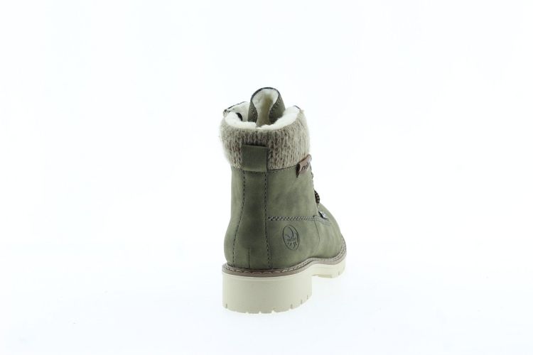 RIEKER Bottine GROEN Dames (Y9118-54 - ) - Schoenen Slaets