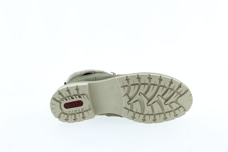 RIEKER Bottine GROEN Dames (Y9118-54 - ) - Schoenen Slaets